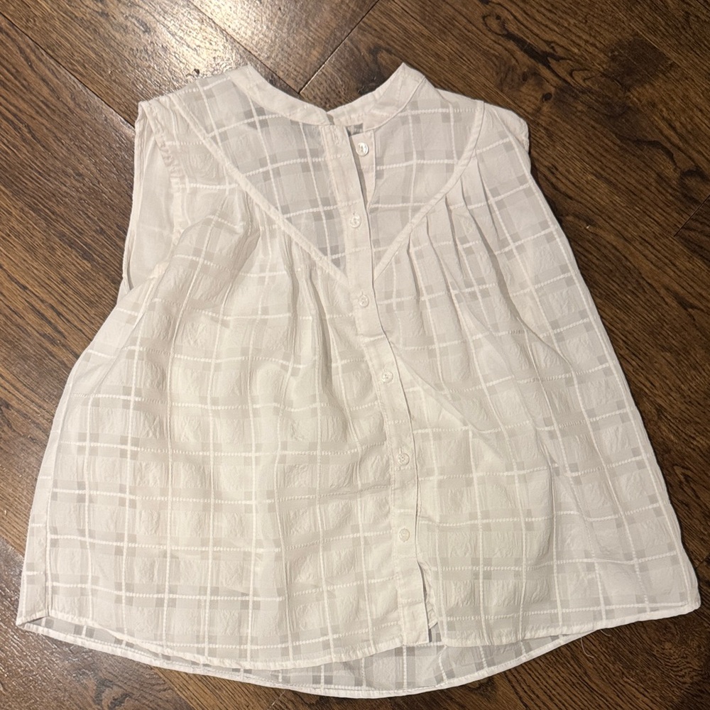 Current Air Sheer White Blouse